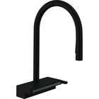 Змішувач Hansgrohe Aquno Select M81 , 22 см , чорний матовий (73837670)