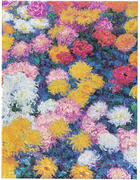 Блокнот Monet's Chrysanthemums ультралінований 18 х 23 см 144 аркуша (9781439797129)