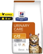 Корм Hills Prescription Diet Feline c/d Multicare со вкусом курицы