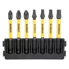 Набор бит DeWALT в касете для Tough Case, FlexTorq, L57 мм, Рz1, Рz2-2шт,T15,T20,T25,T30 (DT70823)