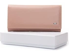Женский кожаный кошелек на магнитах Dr.Bond W10501-2 розовый