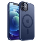 Чехол ударостойкий матовый WAVE Premium Matte Insane Case with MagSafe для Apple Iphone 11 Midnight Blue