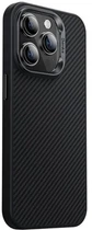 Чохол карбоновий Benks Armor Tint Kevlar Case Carbon Slim (1000D) with MagSafe для Apple iPhone 16 Pro Black