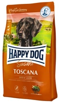 Сухой корм для стерилизованных собак и собак с избыточным весом Happy Dog Sensible Toscana с уткой и лососем