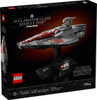 Zestaw klocków LEGO Star Wars Krążownik szturmowy typu Acclamator 450 elementów (75404)