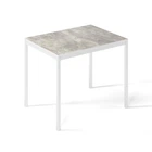 Письменный стол LofTerno Head Brevity Loft mid 900х750х670 Ателье светлый/Белый металл (TB02040000010)