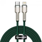 Кабель Baseus CATLJK-B06 Cafule Metal Type-C to Lightning PD 20Вт 2m Green