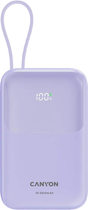 УМБ Canyon OnPower 101 10000 mAh 22.5W Purple (CNS-CPB101PU)