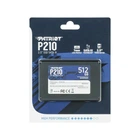Жесткий диск 2.5" SSD 512Gb Patriot P210 Series, P210S512G25, TLC 3D, SATA-III 6Gb/s, зап/чт. - 430/520мб/с (2272851)