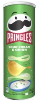 Чипси Pringles Sour Cream & Onion сметана і цибуля, 165 г