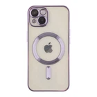 Чохол TPU Metallic Full Camera with Magsafe для iPhone 15 Колір Purple