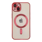Чохол TPU Metallic Full Camera with Magsafe для iPhone 15 Колір Red