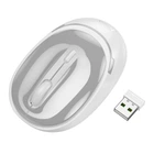 Бездротова Миша Hoco GM34 Nuevo dual mode (2.4G + Bluetooth (3.0+5.2)) Колір Бiлий