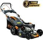 Газонокосарка бензинова GTM 5.5 к. с., 53 см, 30-80 мм, 70 л самохідна з варіатором (LM53-SP-V)