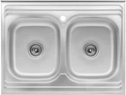 Кухонная мойка KRONER (KRP) Satin-6080Z D0.8T180