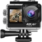 Екшн-камера CSZ-Q60AR, зйомка у 4K, Wi-Fi модуль, пульт дистанційного керування, захист від води