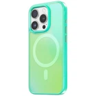 Чехол Blueo Premium Gorilla Aurora Anti-Drop Case with MagSafe для Apple iPhone 15 Pro Green