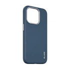 Чехол кожаный Blueo Premium Gorilla Leather Case with MagSafe для Apple iPhone 15 Pro Dark Blue
