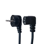Кабель питания ArmorStandart CEE 7/7 - С13 угловой 1.8m black (ARM73124)