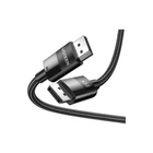 Кабель мультимедійний Display Port to Display Port 2.0m v.1.4 Plastic Case Braided DP114 Ugreen (80392)
