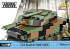 Конструктор детский танк K2 Black Panther COBI 3107