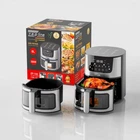 Фритюрница безмасляная Zepline ZP-142 на 8 л / Аэрофритюрница 3500 Вт