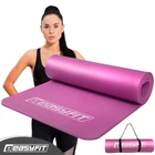 Коврик для фитнеса и йоги EasyFit NBR 10 мм Розовый