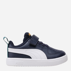 Sneakersy chłopięce na rzepy Puma Rickie AC+ Inf 38431407 21 (4.5UK) Niebieskie