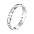 Серебряное кольцо "Солнце" 54 077-11177