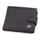 Мужской кошелек ST Leather 18316 (ST114) кожаный Черный