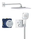 Душовий гарнітур прихованого монтажу з термостатом GROHE Grohtherm SmartControl Rainshower 310 Mono Cube 34865000
