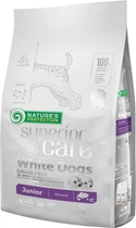 Сухий беззерновий корм для юніорів Nature's Protection Superior Care White Dogs Grain Free Junior All Breeds