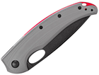 Кишеньковий ніж Steel Will Sedge 23 см Сіро-червоний (SWF19-20) - зображення 3
