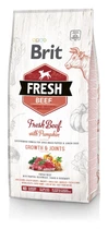 Сухий корм Brit Fresh Growth&Joints для цуценят і юніорів великих порід собак з яловичиною і гарбузом