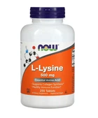 Лизин, L-Lysine, Now Foods 500 мг Таблетки