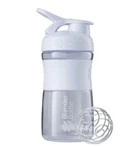 Шейкер спортивный BlenderBottle SportMixer Flip 20oz/590 мл White (SM 20oz White)