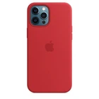 Чехол силиконовый OEM Silicone Case with MagSafe для iPhone 12 Pro Max Red