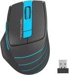 Комп'ютерна миша A4tech Fstyler FG30S Blue, USB, бездротова, оптична, безшумна, 1000/1600/2000 dpi, 125 Hz, 6 кнопок, 1xAA