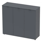 Комод Doros Рон 6 3 фасада Графит 120х38х100 (41516000)