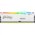 Модуль пам'яті для комп'ютера DDR5 32GB 6000 MHz Beast White RGB EXPO Kingston Fury (ex.HyperX) (KF5