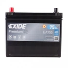 Стартерная батарея (аккумулятор) EXIDE EA755 Exide (EA755)