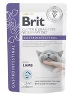 Влажный корм для кошек Brit VD Gastrointestinal с ягненком 85 г