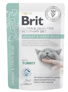 Влажный корм Brit VD Urinary and Stress Relief с индейкой 85 г