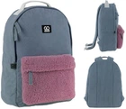 Рюкзак GoPack Education Teens 40x27.5x11 см 14 л Серый с розовым (GO25-147M-3)