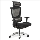 Крісло Mealux S8 Air Fabric Black (арт. HF-S8P F/B)