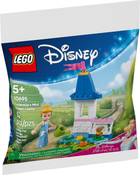 Zestaw klocków LEGO Disney Miniaturowy zamek Kopciuszka z ogrodem 52 elementy (30695)