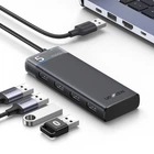 USB-хаб UGREEN CM653 USB to 4xUSB 3.2 Gen1 5Gbps Black (15548)
