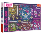 Пазли Неонова вивіска. Хелоу Кітті. Hello Kitty (500 ел.) 37523 (Trefl)