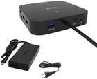 i-tec USB-C Dual Display Docking Station Power Delivery 100 W + i-tec Universal Charger 100 W (C31DUALDPDOCKPD100W)