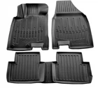 Автоковрики 3D Stingray Nissan Qashqai +2 (J10/JJ10) 2007- 5 шт Черный (1897251348)